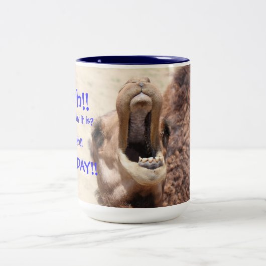 Big Mouthed Camel, Hump Day Blue Mok (Center)