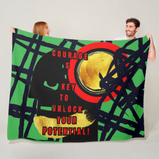 BIG MOVES Fleece Deken