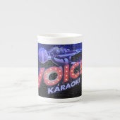Big mug Voices. 443 ml. Porselein Kop (Voorkant)
