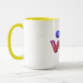 Big mug Voices. Different colors. 443 ml. Mok (Links)