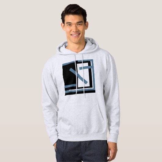 Big n TALL hoodie (tot 5xl) van dalDesignNZ (Voorkant volledig)