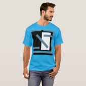 Big n TALL mannen t-shirt (tot 5xl) van dalDesignN (Voorkant volledig)