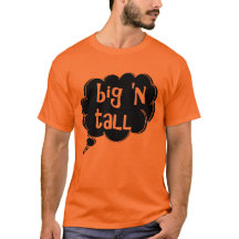 Big n Tall t-shirt van dalDesign (L-4xl)