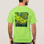 Big n TALL t-shirt voor hem door DAL (Achterkant)