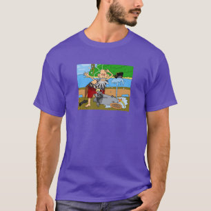 Big 'n TALL t-shirt voor hem door DAL (GROOTTE tot