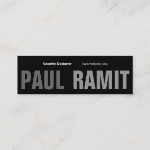 Big Name Font 6 Visitekaartje