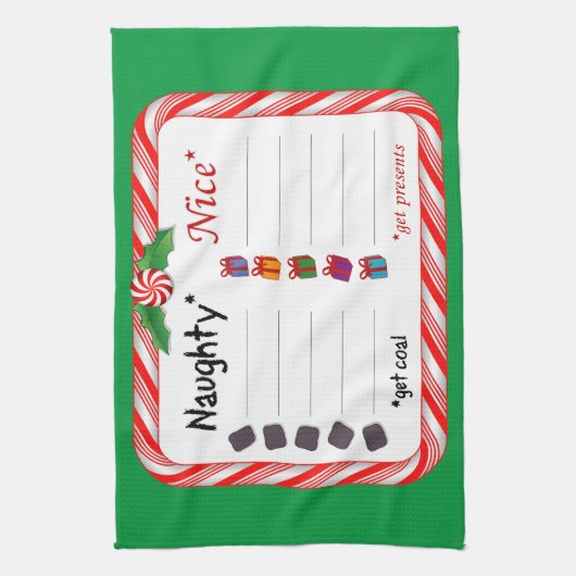 Big Naughty voor Nice Theedoek (Verticaal)