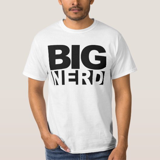 BIG NERD T-SHIRT (Voorkant)