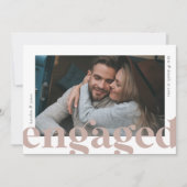 Big News | Foto-Verloving Aankondiging (Voorkant)