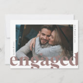 Big News | Foto-Verloving Aankondiging (Voorkant)