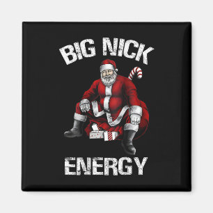 Big Nick Energy Fun Kerstmis 2 Magneet