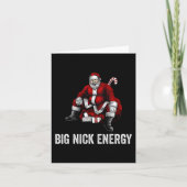 Big Nick Energy Fun Kerstmis 3 Kaart (Voorkant)