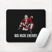 Big Nick Energy Fun Kerstmis 3 Muismat (Met muis)