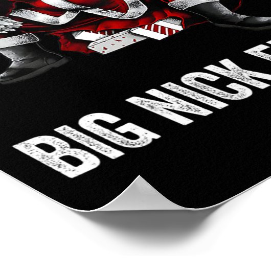 Big Nick Energy Fun Kerstmis 3 Poster (Hoek)