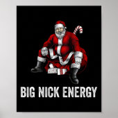 Big Nick Energy Fun Kerstmis 3 Poster (Voorkant)