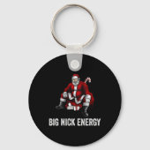 Big Nick Energy Fun Kerstmis 3 Sleutelhanger (Voorkant)