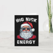 Big Nick Energy Fun Kerstmis 4 Kaart (Voorkant)