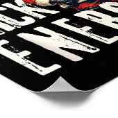 Big Nick Energy Funny Santa Christmas  Poster (Hoek)