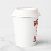 Big Nick Energy Funny Santa Rude Kerstgrap Papieren Bekers (Rechts)