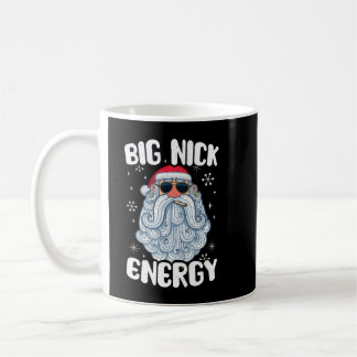 Big Nick Energy Funny's kerstkerstfeest lang Koffiemok
