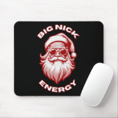 Big Nick Energy Grappige Kerstman 1 Muismat (Met muis)