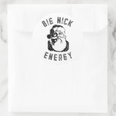 BIG NICK ENERGY RONDE STICKER (Tas)