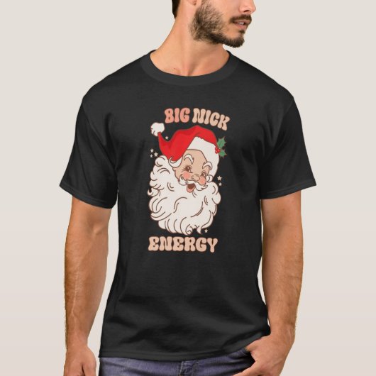 Big nick energy Santa Chirstmas 2022 Premium T-shirt (Voorkant)
