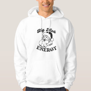 Big Nick Energy Santa Claus Funny Hoodie