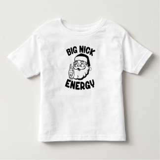 Big Nick Energy Santa Claus Funny Xmas kerstmis Kinder Shirts