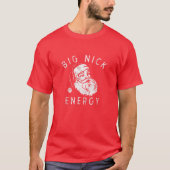 Big Nick Energy Sweatshirt Grappige Xmas Fat Santa (Voorkant)