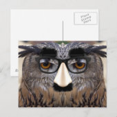 Big Nose Bird Briefkaart (Voorkant / Achterkant)