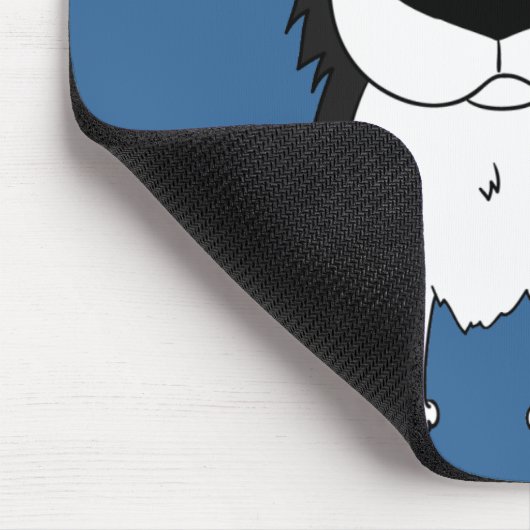 Big Nose Border Collie Muismat (Hoek)