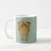 Big Nose Border Terrier Koffiemok (Links)