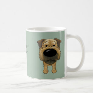 Big Nose Border Terrier Koffiemok