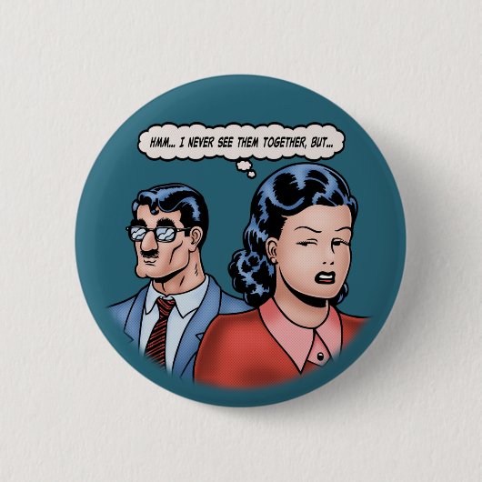Big Nose Disguise Ronde Button 5,7 Cm (Voorkant)