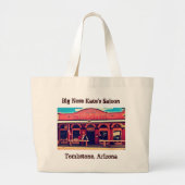 Big Nose Kate's Saloon Tombstone Arizona Grote Tote Bag (Voorkant)