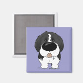 Big Nose Newfoundland Magneet (Voorkant / Achterkant)