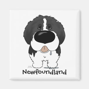 Big Nose Newfoundland Magneet