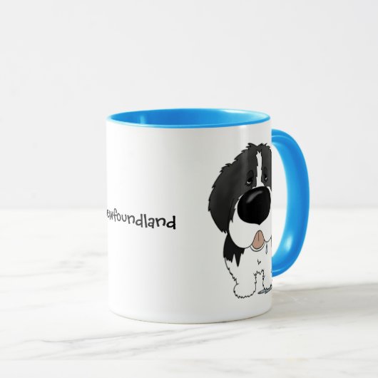 Big Nose Newfoundland Mok (Voorkant rechts)