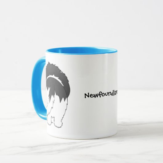 Big Nose Newfoundland Mok (Voorkant links)