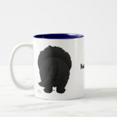 Big Nose Newfoundland Tweekleurige Koffiemok (Links)