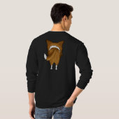 Big Nose Rough Collie T-shirt (Achterkant volledig)