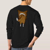 Big Nose Rough Collie T-shirt (Achterkant)