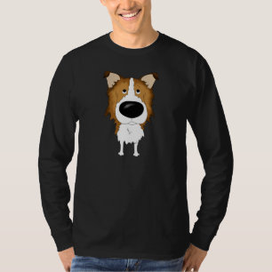 Big Nose Rough Collie T-shirt