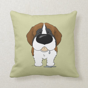 Big Nose Saint Bernard Kussen