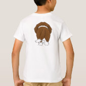 Big Nose Saint Bernard T-shirt (Achterkant)