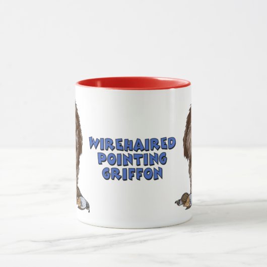 Big Nose Wirehaered Pointing Griffon Mok (Midden)