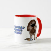 Big Nose Wirehaered Pointing Griffon Mok (Voorkant rechts)