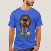 Big Nose Wirehaered Pointing Griffon T-shirt (Voorkant)