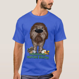 Big Nose Wirehaered Pointing Griffon T-shirt